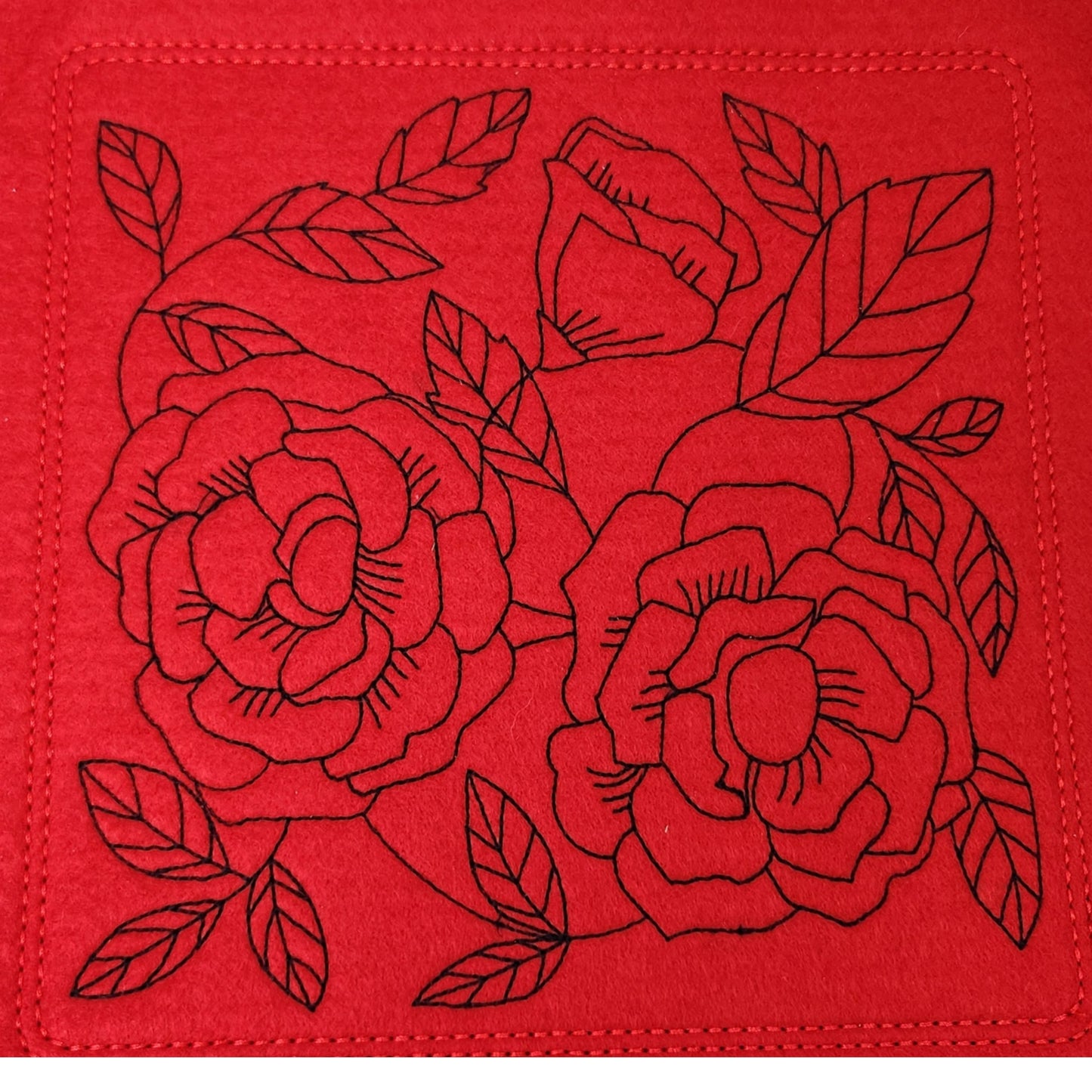 Rose flower dice tray, large