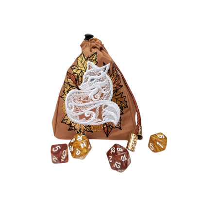 Fox vixen dice bag