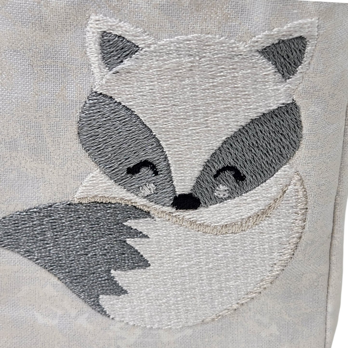 Cute Snow Fox dice bag