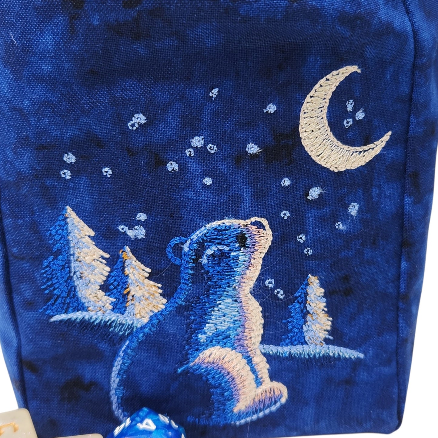 Young Polar Bear Dice Bag