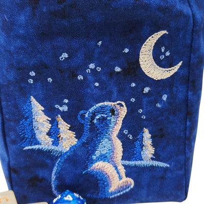 Young Polar Bear Dice Bag