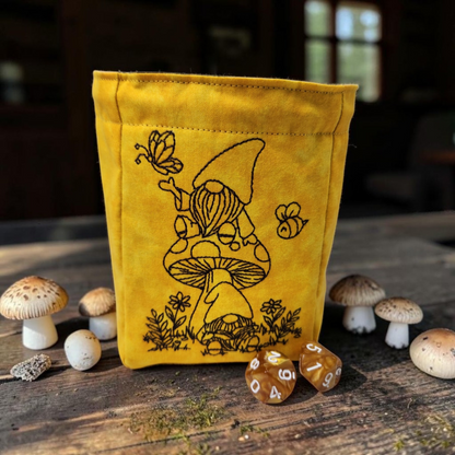 Gnome dice bag