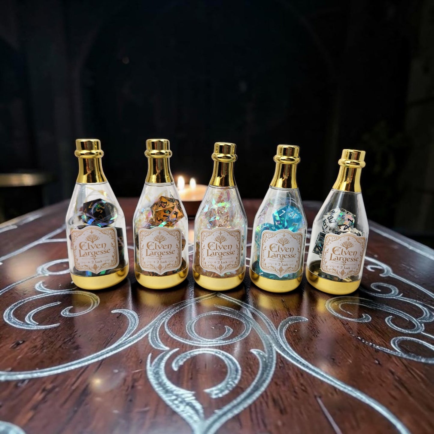 Elven Bubbly Dice Gift Set