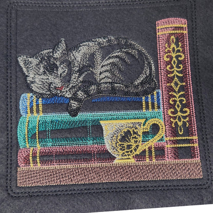 Collapsible Dice Rolling Tray, Cat and teacup dice tray