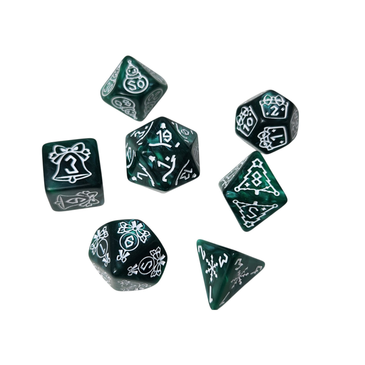 Christmas/holiday dice set