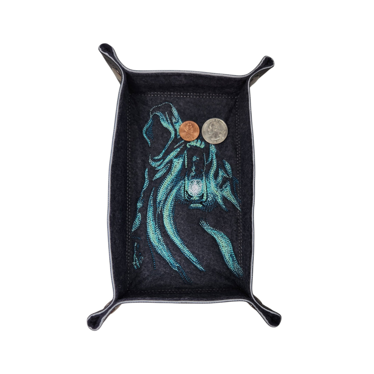 Emerging Ghost rectangle dice tray