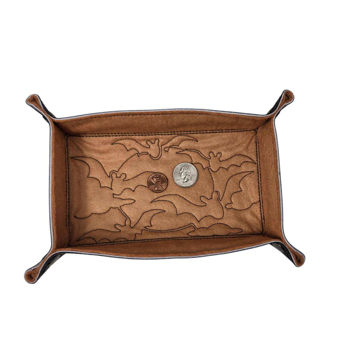 Bat dice tray, rectangle