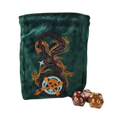 Pirate watch dice bag