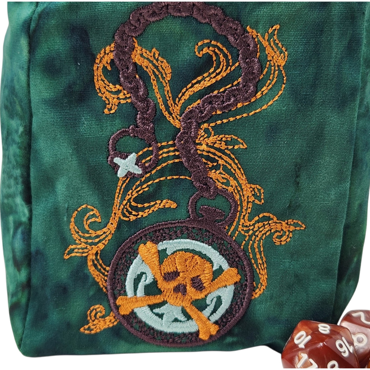 Pirate watch dice bag