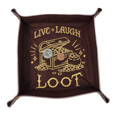 Loot dice tray