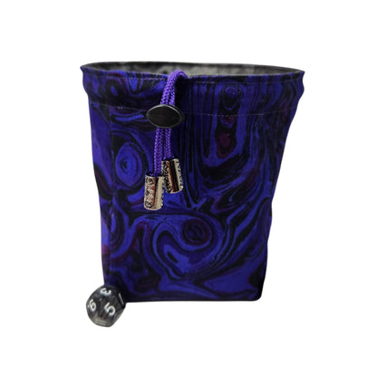 Rose and Spider dice bag