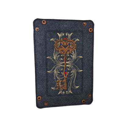 Treasure key dice tray, rectangle