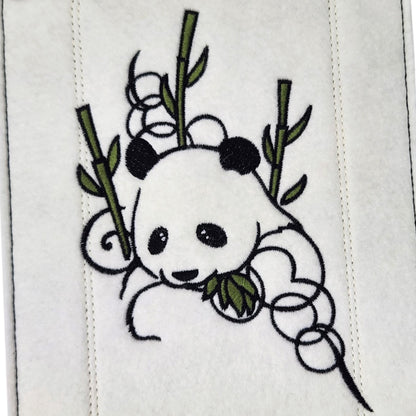 Panda bear dice tray, rectangle