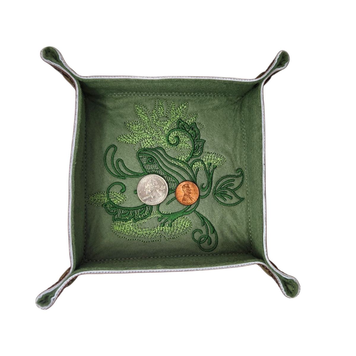 Frog dice tray, RPG