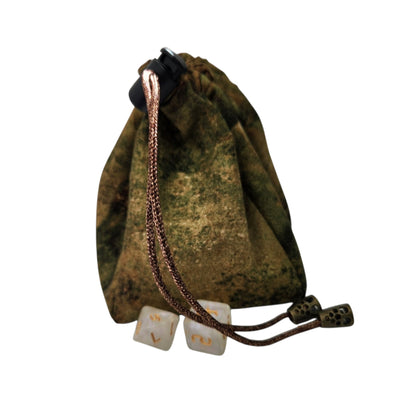 Dice bag, dungeon door
