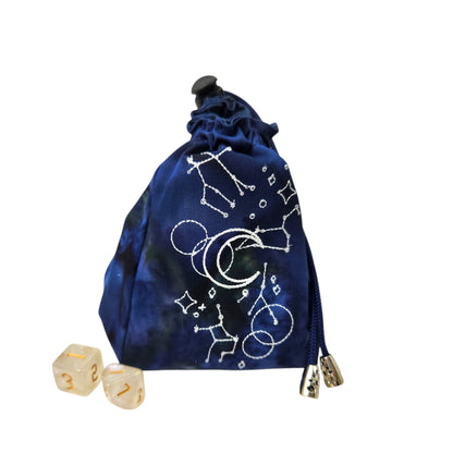 Celestial gift set, dice bag and tray
