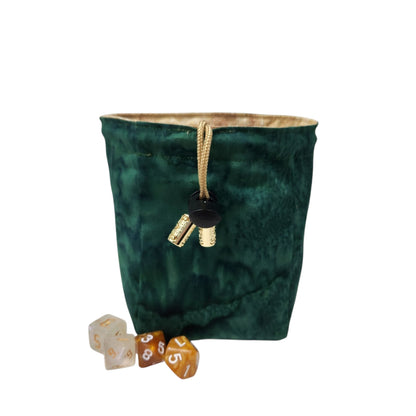 White Flower dice bag