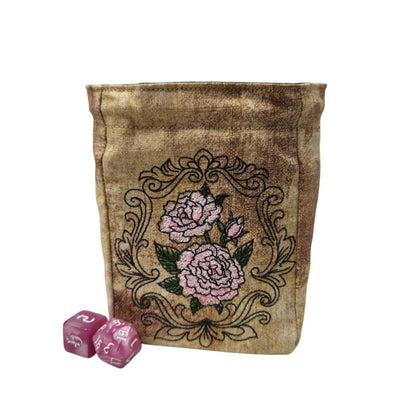 Rose dice bag