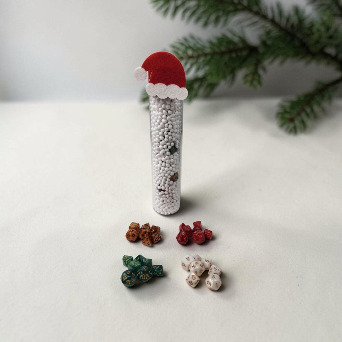 Mini dice Christmas set, gift set