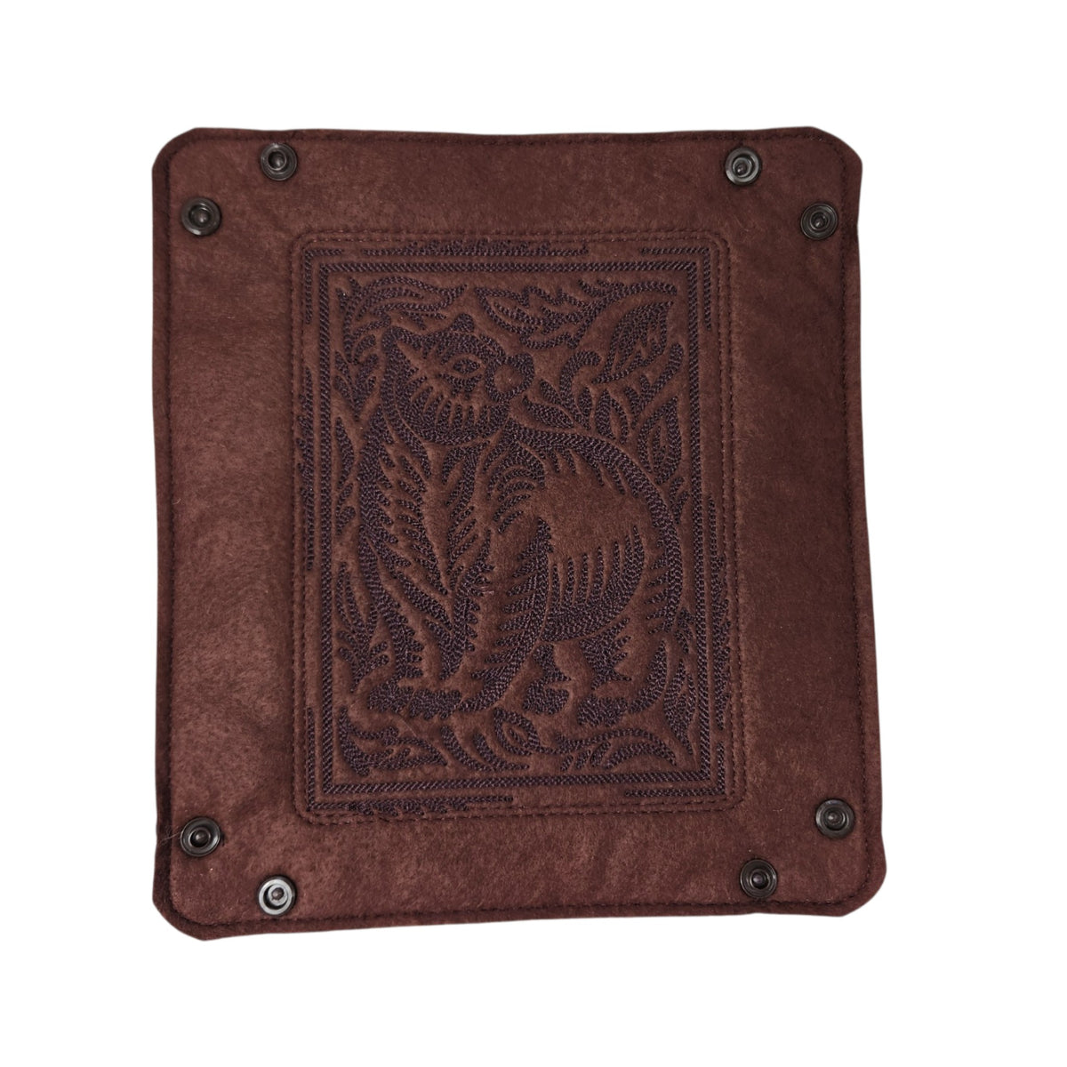 Brown Bear dice tray, rectangle