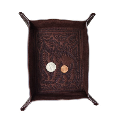 Brown Bear dice tray, rectangle