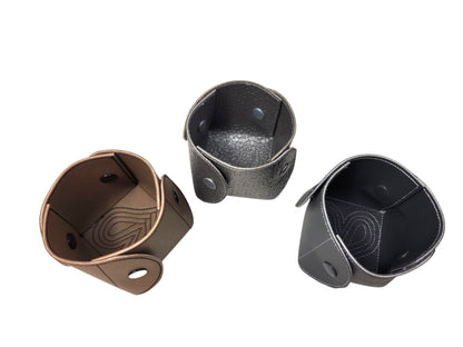 Foldable snack bowl/tray