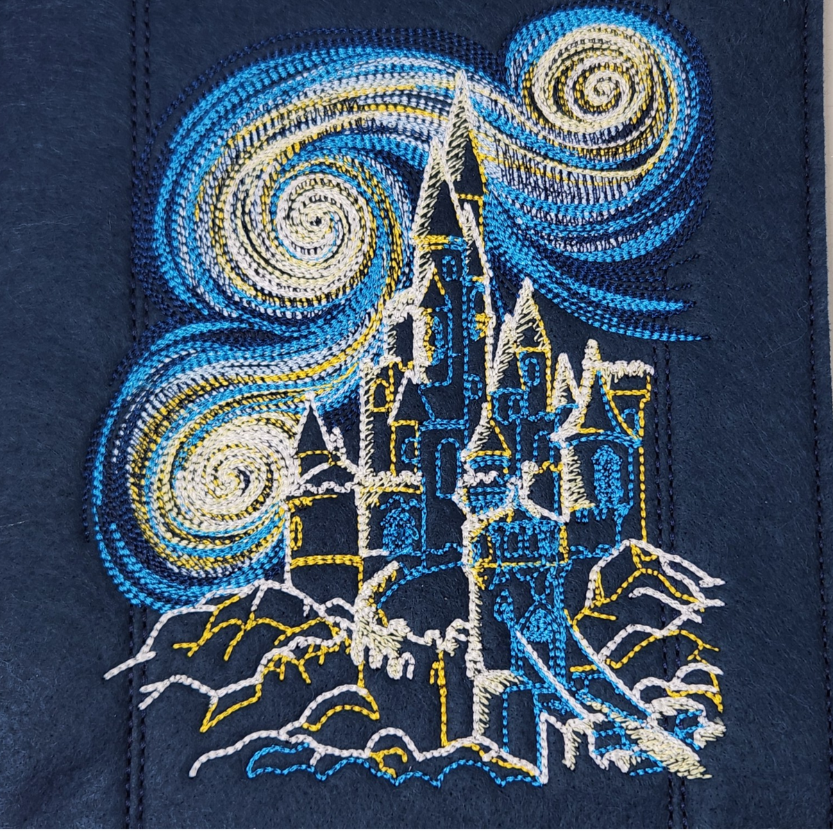 Castle in the Sky dice tray, rectangle