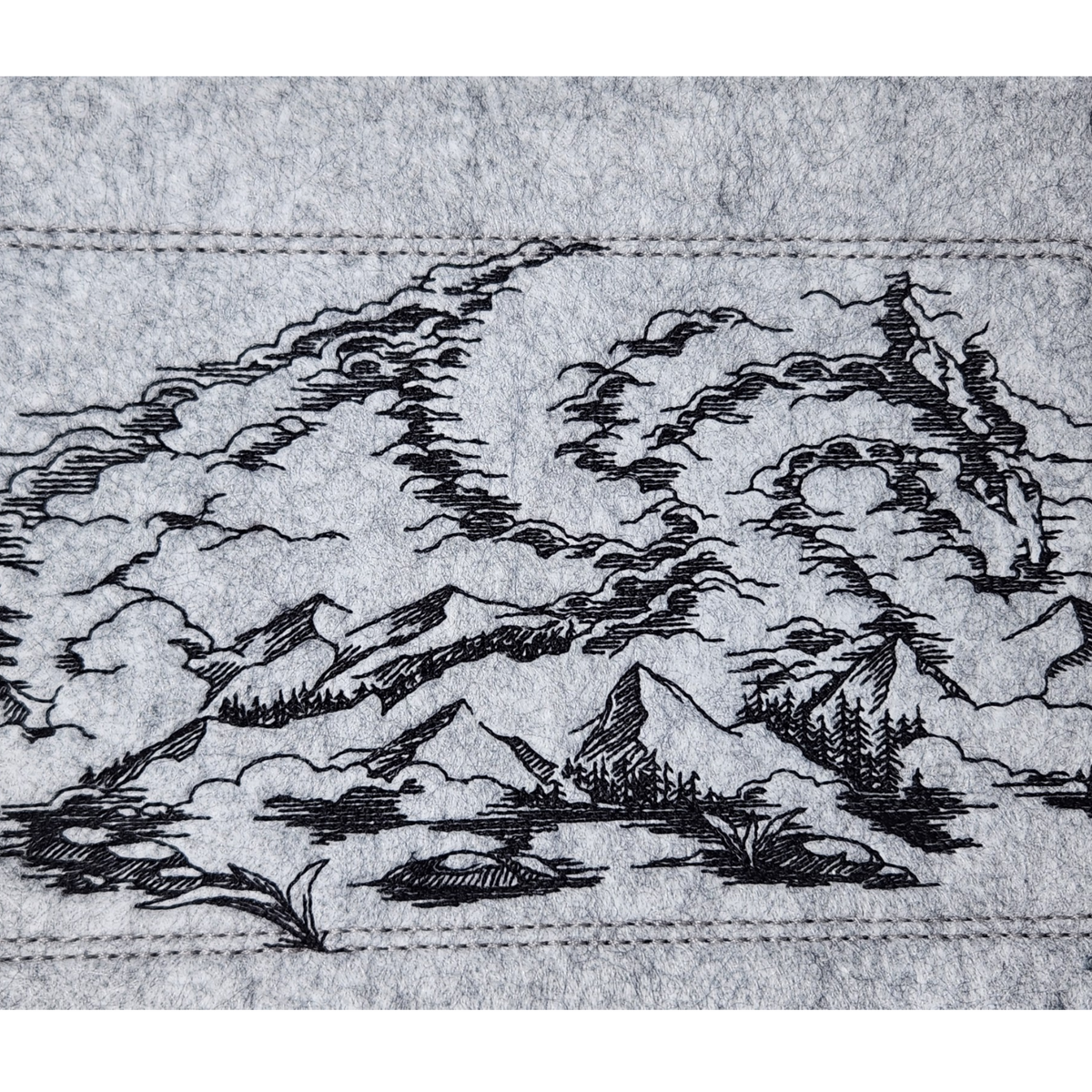 Mountain dragon dice tray, rectangle
