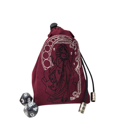 Witch gift set, dice bag and tray