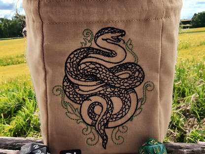 Serpent Dice Bag