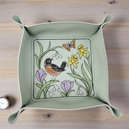Enchanted Robin Dice Tray