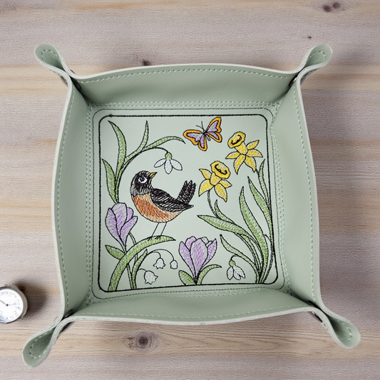 Enchanted Robin Dice Tray