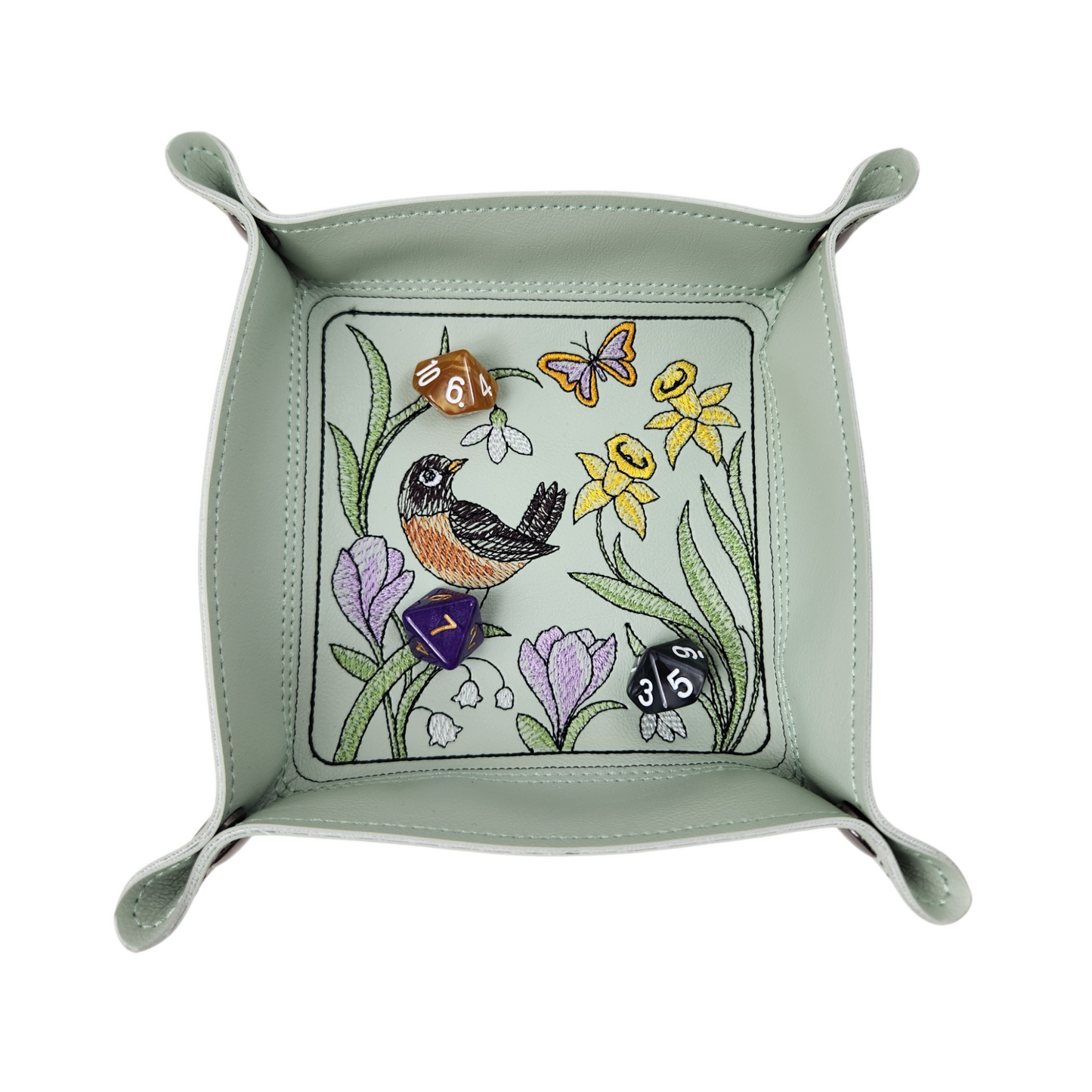 Enchanted Robin Dice Tray