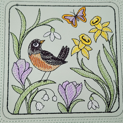 Enchanted Robin Dice Tray