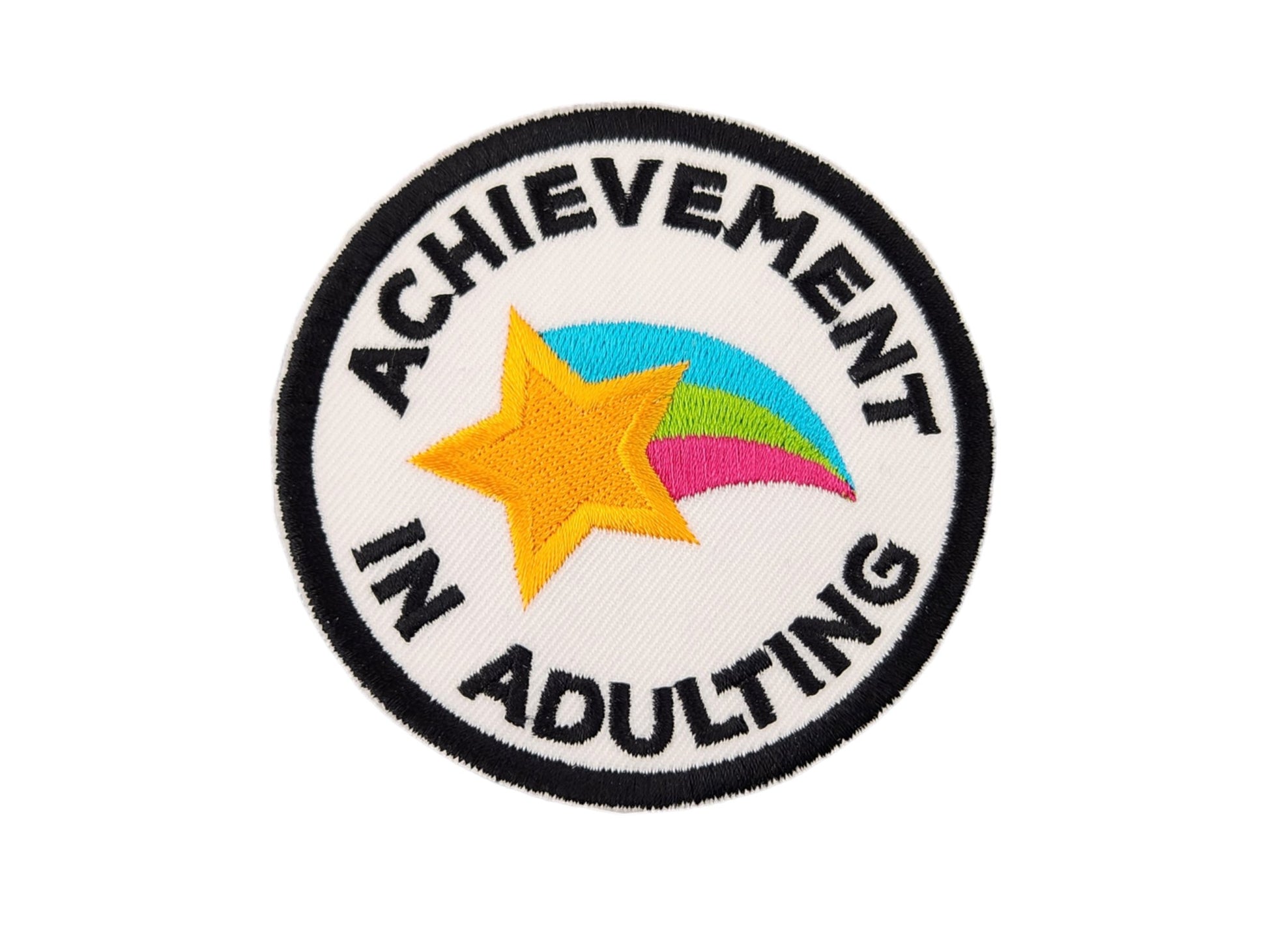 Adulting achievement iron on patch - Rowan Gate