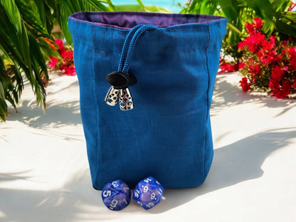 Alien flower dice bag - Rowan Gate