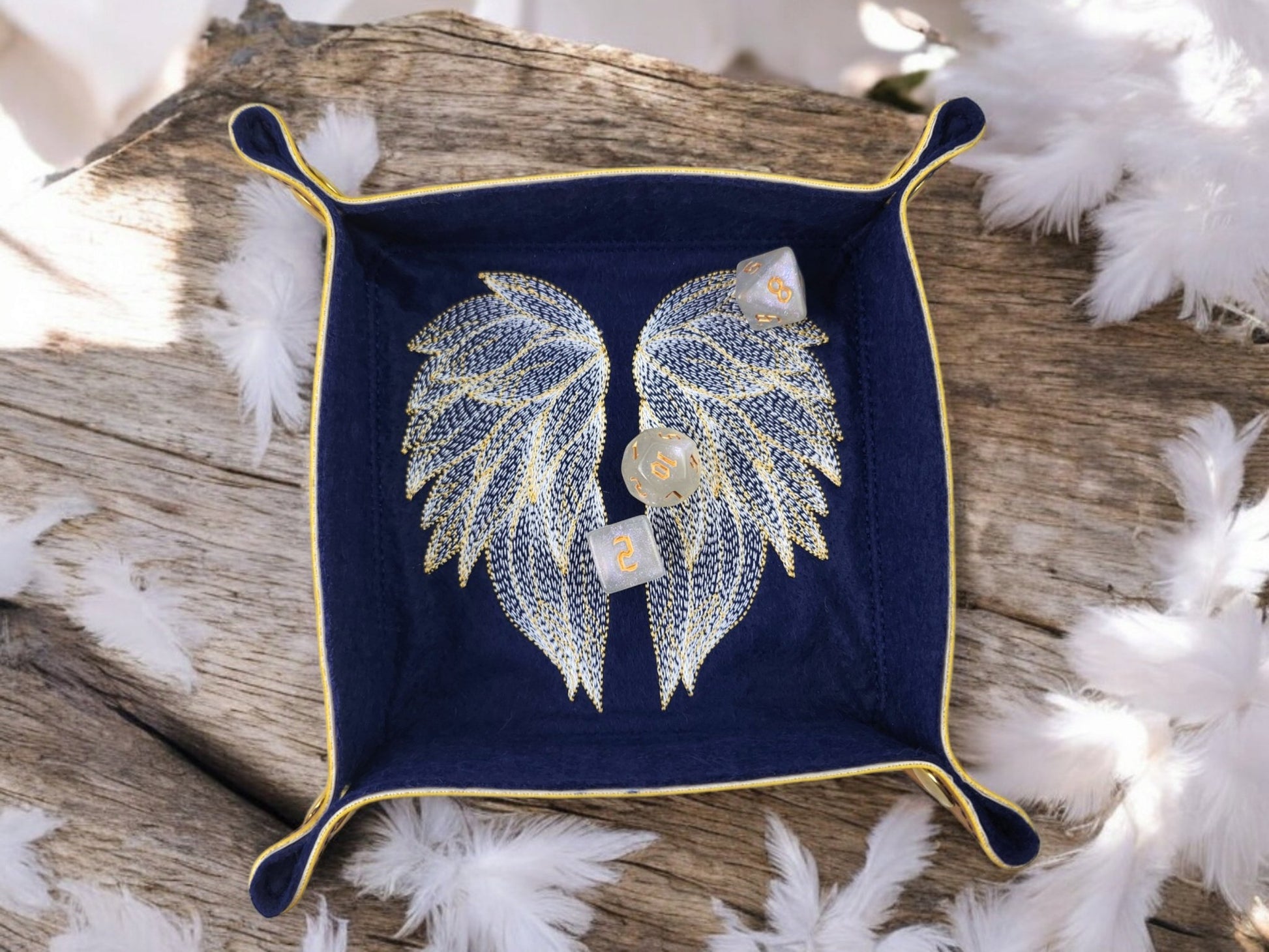 Angel Wings Dice Tray - Rowan Gate