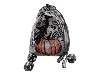 Autumn raven dice bag - Rowan Gate