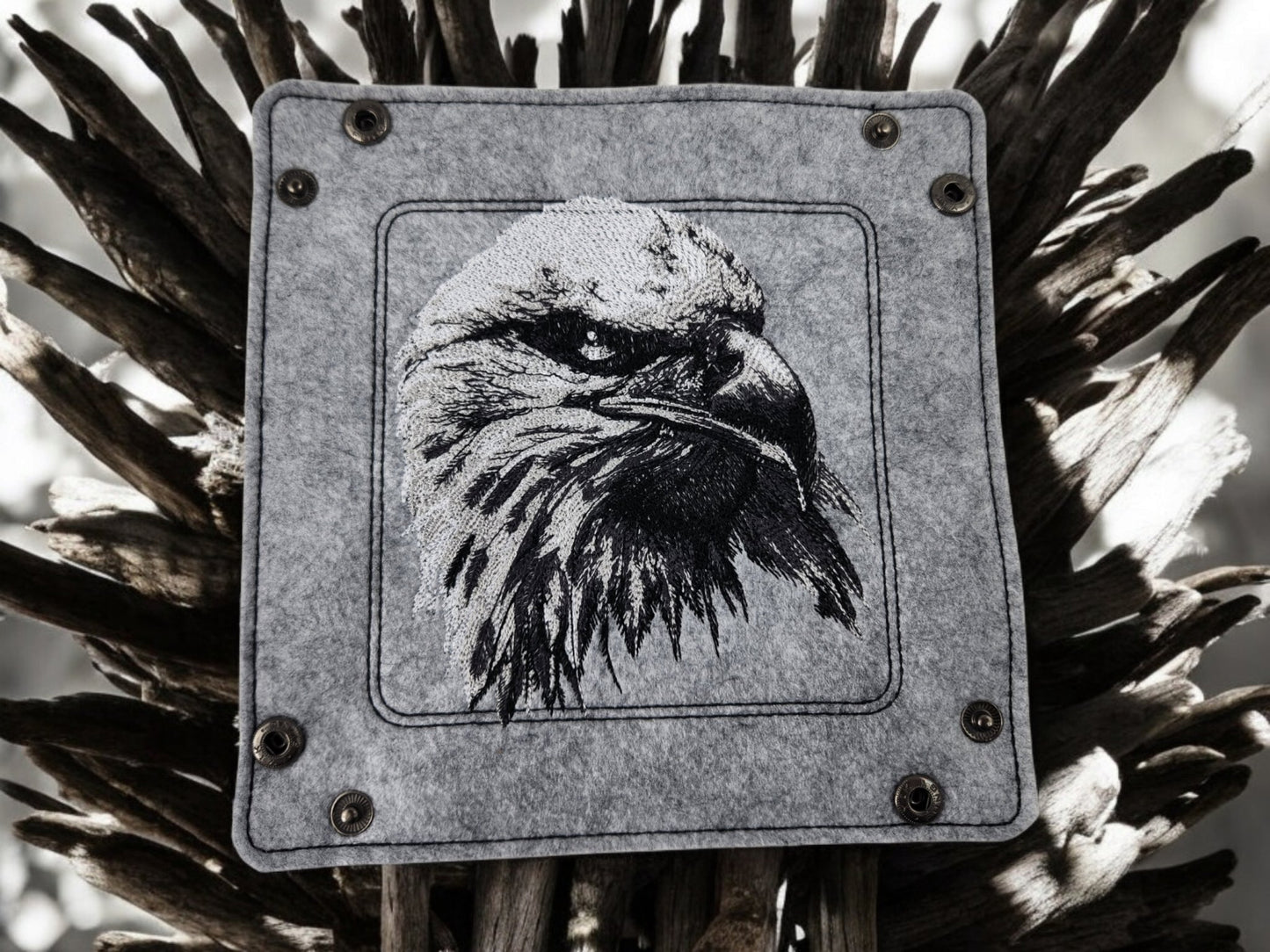 Bald Eagle dice tray, TTRPG - Rowan Gate