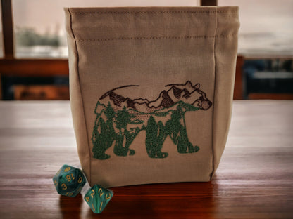 Bear Dice Bag - Rowan Gate