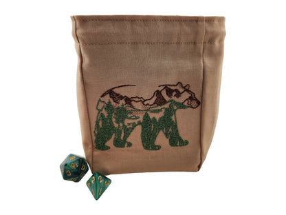 Bear Dice Bag - Rowan Gate