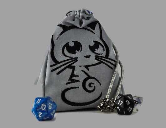 Big eye cat dice bag - Rowan Gate