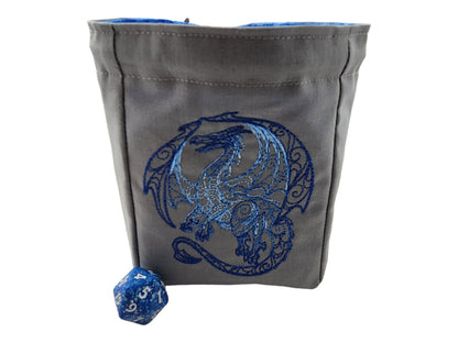 Blue Dragon Dice bag - Rowan Gate