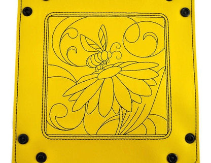 Bright bee dice tray - Rowan Gate