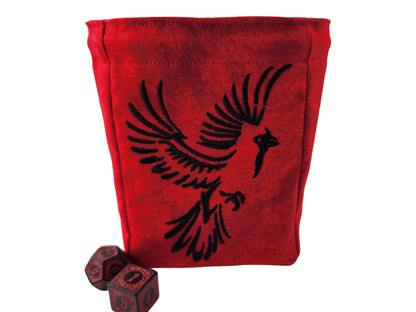 Cardinal Bird Dice Bag - Rowan Gate