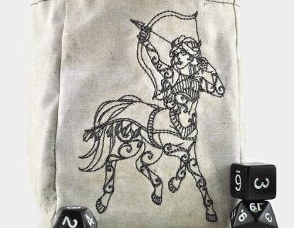 Centaur dice bag - Rowan Gate