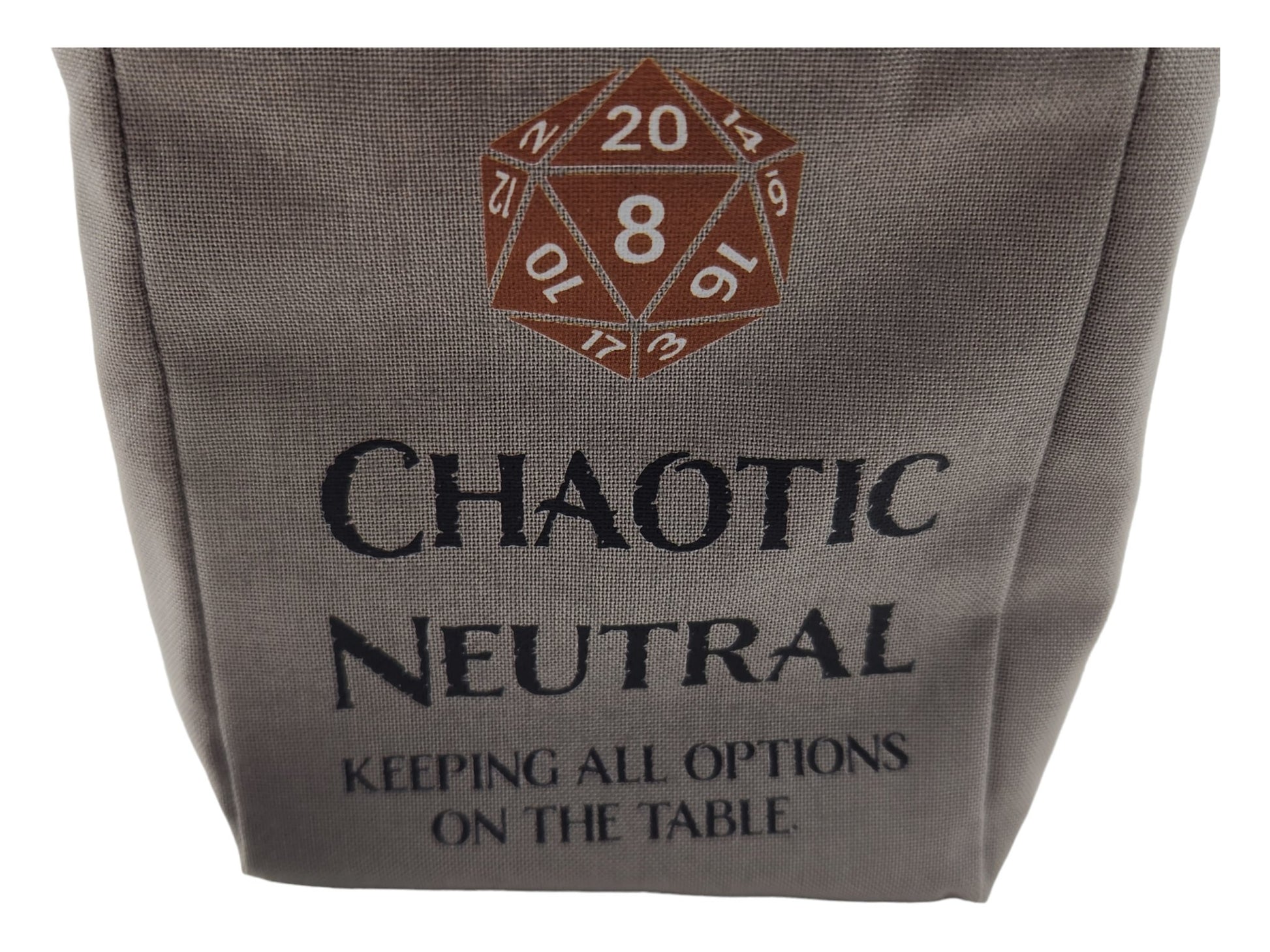 Chaotic Neutral Dice Bag - Rowan Gate