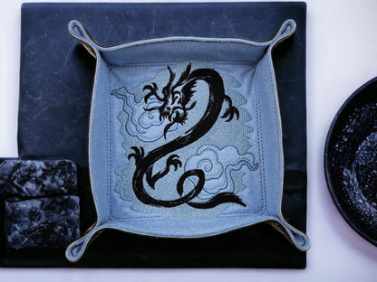 Chinese Black Dragon Dice Tray - Rowan Gate