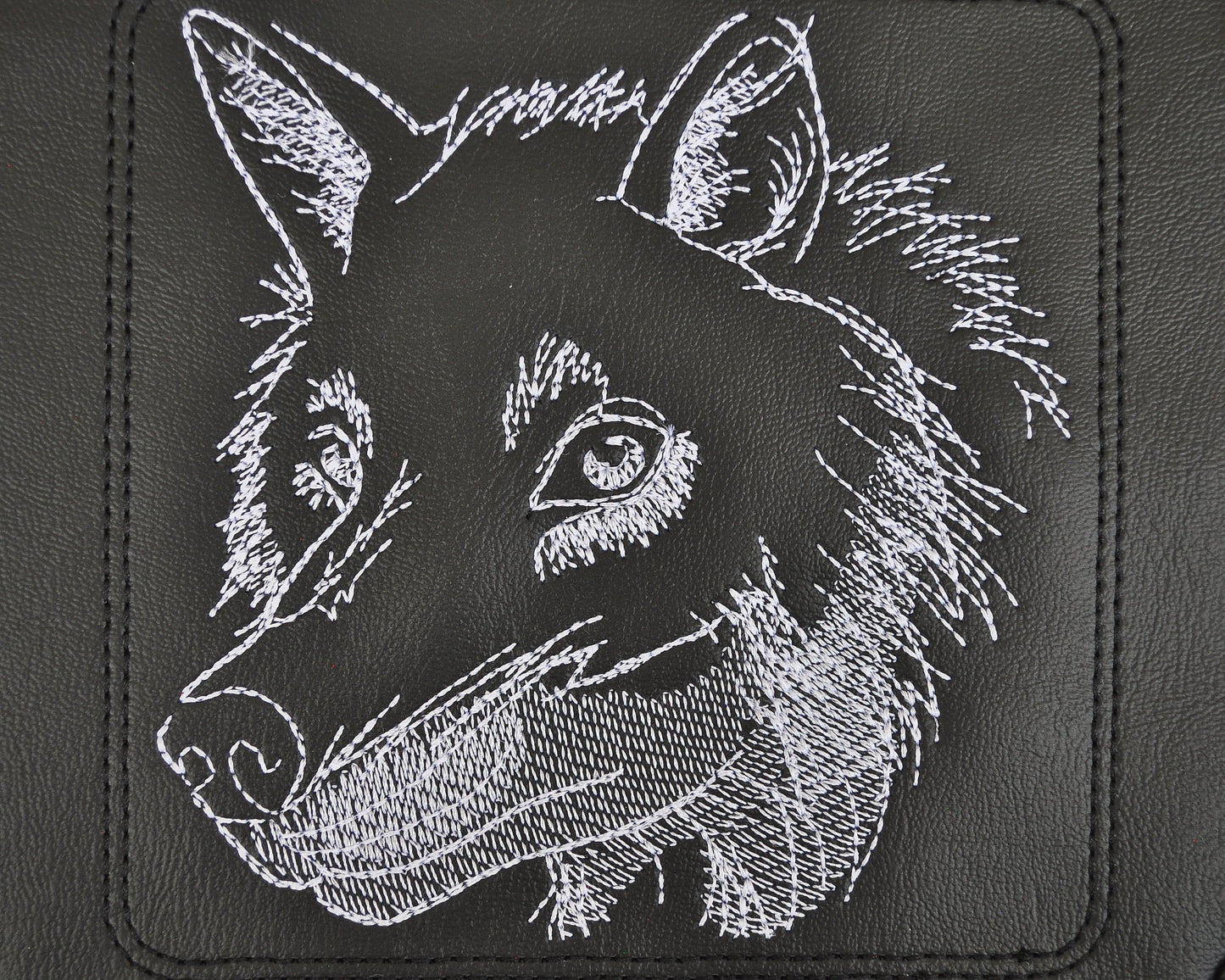 collapsible dice rolling tray wolf design - Rowan Gate