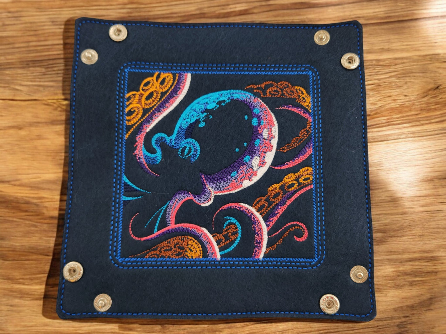 Colorful Octopus dice tray - Rowan Gate